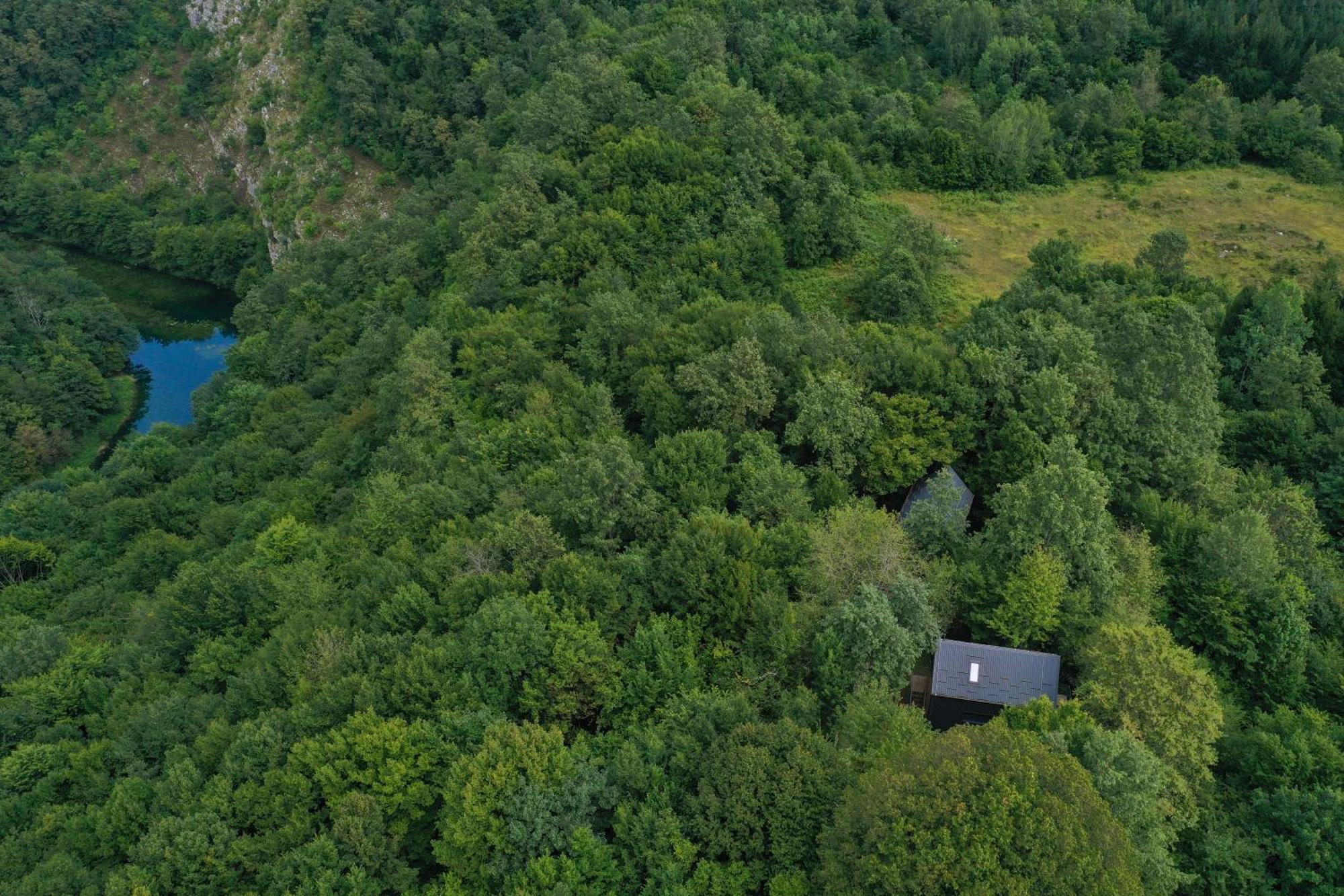Tree Elements Treehouse Retreat Apartman Szluin Kültér fotó
